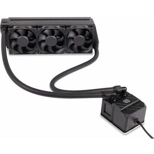 Alphacool Eisbaer Pro ES 2U 80mm Triple HPE + 3x ES PWM ventilatoren (AMD TR4/sTRX4/SP3/sWRX8/Intel 3647), CPU waterkoelers, Zwart