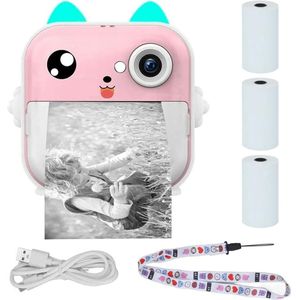 Extralink - Epp-003 - Draagbare Miniprinter - Roze - Thermische Directdruk