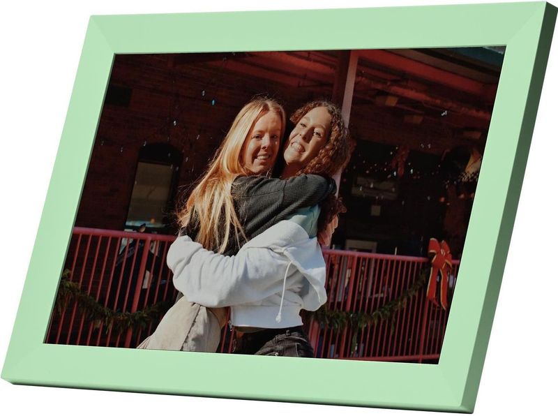 Pixie - 10.1" Digitale Fotolijst - Mintgroen - Smart WiFi