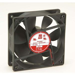 RS PRO Ventilator 120x120x38mm 24VDC 7,7W 176,7m³/h (120 mm), PC ventilator