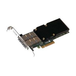 Chelsio T580-LP-CR - Netwerkadapter - PCIe 3.0 x8 - 40 Gigabit QSFP+ x 2 (PCI-E x8), Netwerkkaarten