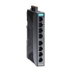 Moxa SDS-3008-T - Compacte industriële Smart Ethernet-switch met 8 10100BaseT(X)-poorten (8 ports), Netwerkschakelaar