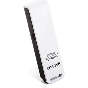 TP-Link Draadloze USB-adapter N 300M TL-WN821N (USB), Netwerkadapter, Zwart