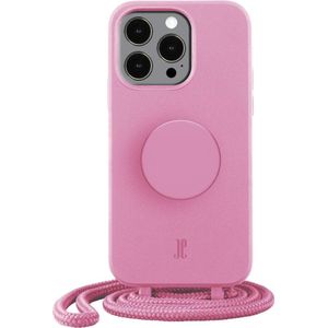 PopSockets Just Elegance Halskettingetui + PopSockets (iPhone 13 Pro Max), Smartphonehoes, Roze