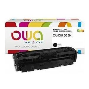Armor OWA, Toner, OWA Armor toner kompatibilnÃ s Canon CRG-055H BK, 7600st, ÄernÃ¡/zwart (B)