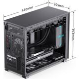 Jonsbo D31 MESH - PC Behuizing - ATX Tower - Mesh Voorpaneel