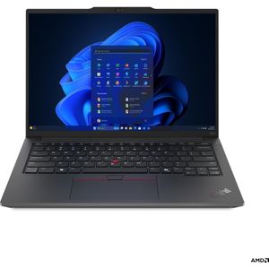 Lenovo THINKPAD E14 RYZEN5 7535HS 512GB 16GB 14IN NOOD W11P (14", 512 GB, 16 GB, FR, AMD Ryzen 5 7535HS), Notebook, Zwart