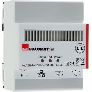 B.E.G. Brück DALI router, Router, Wit