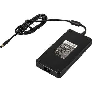 Dell AC-adapter 210W, Voeding voor notebooks, Zwart