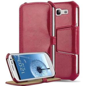 Cadorabo Hoesje voor Samsung Galaxy S3 / S3 NEO (Galaxy S3 Neo, Galaxy S3), Smartphonehoes, Rood