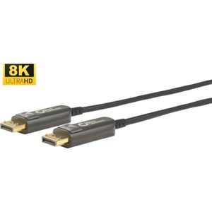 MicroConnect Premium Optic DP 1.4 Kabel 15m (15 m, DisplayPort), Videokabel