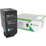 Lexmark 74C20CE tonercartridge 1 stuk(s) Origineel Cyaan