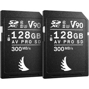 Angelbird MatchPack Canon SD V90 128 GB 2 Pack (128 GB, SDXC, U3, UHS-II), Geheugenkaart