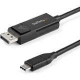 StarTech .com 3,3' (1 m) USB C naar DisplayPort 1.2 Kabel (0.02 m, DisplayPort), Videokabel