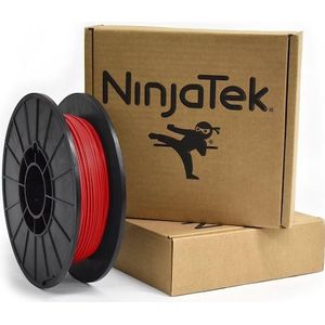 NinjaFlex Draad (NinjaFlex, 1.75 mm, 500 g, Rood), 3D print filamenten, Rood