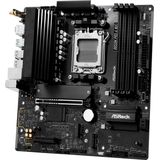 ASROCK - B850M Pro-A WiFi - Moederbord - Micro ATX - Socket AM5 - AMD B850 - DDR5 - Realtek ALC1220 - WiFi 6E - Bluetooth - Realtek 2.5G LAN