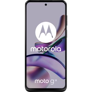 Motorola Moto G13 (128 GB, Matte Houtskool, 6.50"", Dubbele SIM, 50 Mpx, 4G), Smartphone, Zwart
