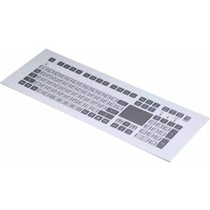 Rittal Ingebouwd toetsenbord 19/4 U met geïntegreerd touchpad, Accessoires voor serverkasten, Wit