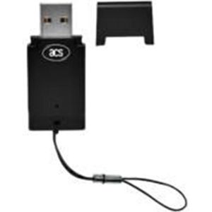 ACS ACR39T-A1 (USB 2.0), Geheugenkaartlezer, Zwart