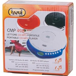 Trevi CMP 498 Persoonlijke CD-speler, MP3-speler + draagbare audioapparatuur, Zwart