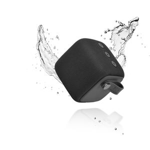 Fresh'N Rebel Rockbox Bold S Waterdicht (12 h, Oplaadbare batterij), Bluetooth luidspreker, Zwart