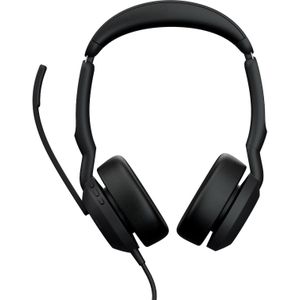 Jabra - Evolve2 50 - Kantoorheadset - Zwart - Bedraad - USB-A