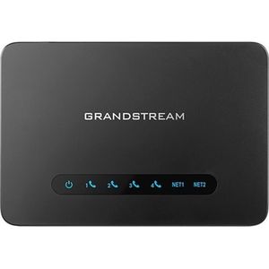 Grandstream - HT814 V2 - Routeadapter - Zwart - 4 FXS-poorten