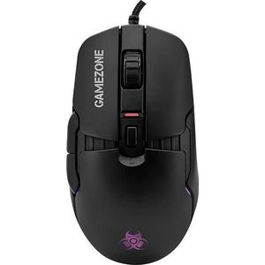 Tracer - 47507 GamezoneMaster RGB Space - Muis - Zwart