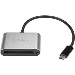 StarTech USB 3.0 kaartlezer voor CFast 2.0 kaarten - USB-C - USB gevoed - UASP (USB-C 3.0), Geheugenkaartlezer, Zilver, Zwart