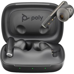 Poly Voyager Free 60 UC Black Basic Charge Case Oplaadstation