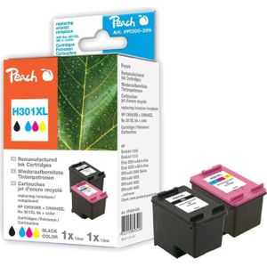 Peach 316258 inktcartridge 2 stuk(s) Zwart, Cyaan, Magenta, Geel