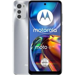 Motorola Moto E32s Dual SIM, 4GB RAM, 64GB, Misty Silver (64 GB, Mistig Zilver, 6.50"", Dubbele SIM, 16 Mpx, 4G), Smartphone, Zilver