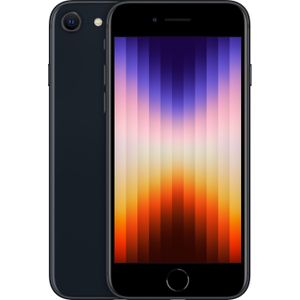 Forza Refurbished iPhone SE 128 GB Midnight 4,7-inch (2022) 5G DE Model iOS (128 GB, Black, 4.70"", 12 Mpx, Dubbele SIM, B / Zeer goed), Tweedehands mobiele telefoons, Zwart