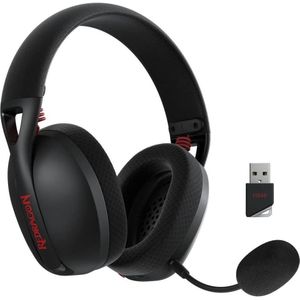 Redragon H848 IRE Pro (Draadloze, Bedraad), Gaming headset, Zwart