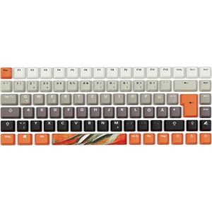 Sharkoon SKILLER SGK50 S3 Ontwerpbundel D6 (DE), Toetsenbord, Oranje