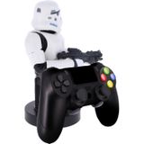 Cable Guy Remnant Stormtrooper (The Mandalorian) telefoon- en game controller houder met usb oplaadkabel
