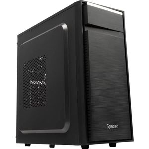 Spacer SPCS-OC-TOP (mATX, ITX, ATX), PC-behuizing, Zwart