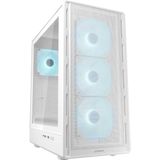 Cougar - Airface Pure PRO - Midi-Tower PC-behuizing - Wit - ARGB - mATX Mini-ITX ATX