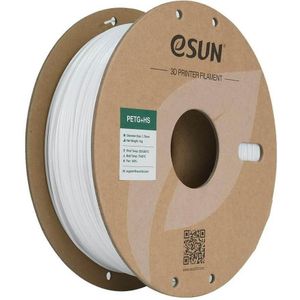 eSUN - PETG+HS Filament - Effen Wit - 1KG - Hoge Snelheid 3D Printer Filament