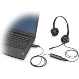 Poly DA75 USB to QD Black Adapter TAA Interface-adapter