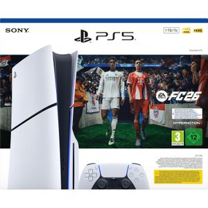 Sony PlayStation5 Disc Edition – EA Sports FC 26, Spelcomputer, Wit, Zwart