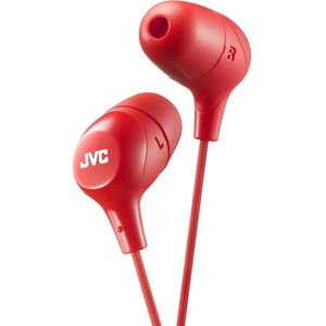 JVC Ha-Fx38 (Geen ruisonderdrukking, Bedraad), Koptelefoon, Rood