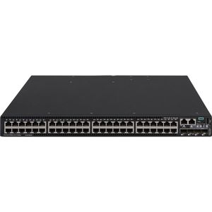 HPE E FlexNetwork 5140 HI Schakelaar 4 SFP+ Poorten, 1 Slot, zonder PSU (48 ports), Netwerkschakelaar, Zwart