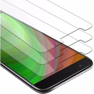 Cadorabo Glas ter bescherming van het scherm (3 Stuk, OnePlus 3), Smartphone beschermfolie