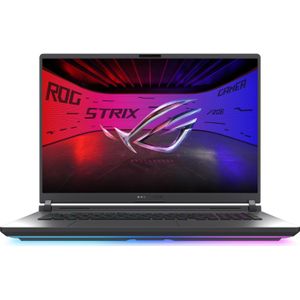 ASUS ROG Strix G18 G815LW-S9179W 18" WQXGA Core Ultra 9 275HX 32GB/2TB RTX5080 Win11 (18", 2000 GB, 32 GB, DE, Intel Core Ultra 9 275HX), Notebook, Groen, Grijs