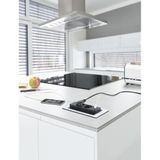 EVOline 106382 Inbouwstekkerdoos 2-voudig Gla - Zwart Randaarde Stekker 1 Stuk(s)