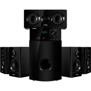 Sven Luidsprekers HT-210, 125W Bluetooth (zwart), PC-luidspreker, Zwart