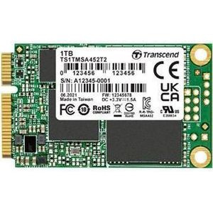 Transcend MSA452T2 - SSD - 1 TB - intern (1000 GB, mSATA), SSD