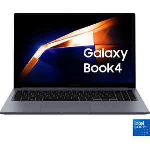 Samsung Galaxy Book4 Intel Core 7 150U Laptop 39,6 cm (15.6") Full HD 16 GB LPDDR4x-SDRAM 512 GB SSD Wi-Fi 6 (802.11ax) Windows 11 Home Grijs