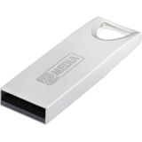 MyMEDIA My Alu USB 2.0 Drive 69274 USB-stick 64 GB USB 2.0 Zilver
